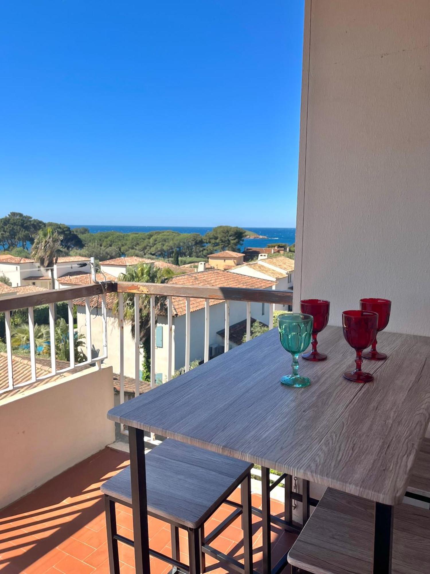 Appartement T3 Terrasse Vue Mer Bandol Luaran gambar
